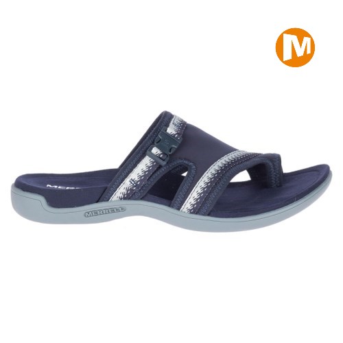 Merrell District Muri Wrap Sandalen Damen Navy [DE-WUXHE]